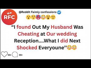 I Found Out My Husband Was Cheating at Our Wedding Reception… What I Did Next Shocked Everyone 😳
