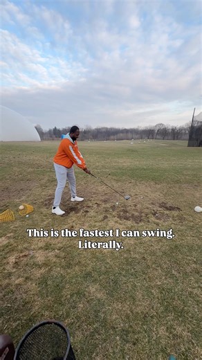 “This Is The Fastest I Can Swing…” The Reaction Said Everything 😭 #GolfSwing #Driver #ChampagneJr
