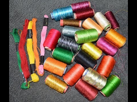 Hand Embroidery Thread Types | Beauty Express