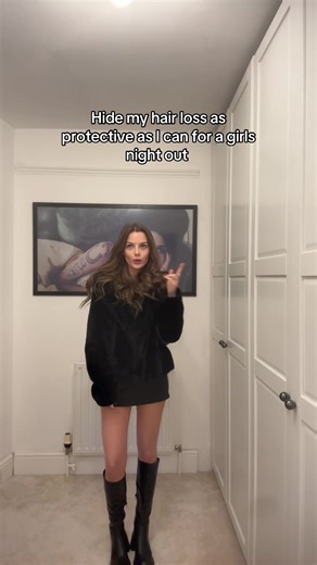 How to Hide Hair Loss for a Girls Night Out