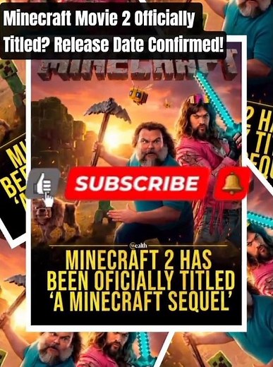 Minecraft Movie 2 Officially Titled? Release Date Confirmed!
