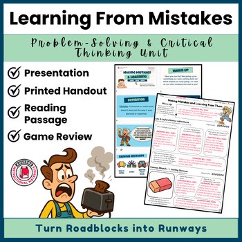 Making Mistakes and Learning from Them | Growth Mindset SEL Lesson (Grades 6–8)