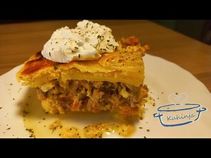 Prava domaća musaka sa krompirom / Moussaka with potatoes | KUHINJA