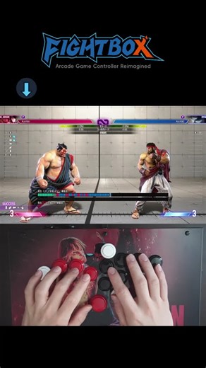 SF6 Honda Combo 214P Hands | FightBox Arcade