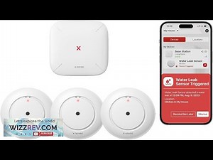 X Sense Wi Fi Water Leak Detector Smart Water Sensor Alarm Water Detector Alarm