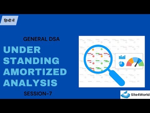 General DSA Session 7 : Understanding Amortized Analysis