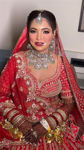 Lovely Chaudhary on Instagram: "My Beautiful Bride Deepika✨"