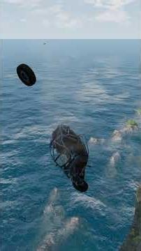 Which Car Survives the Cannon Bridge? 🔥🚗 #beamngdrive #beamngexperiments #beamng