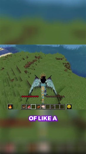 Riding Minecraft Dragon: Smooth Flight, Chicken Run, Amazing Experience! #shorts