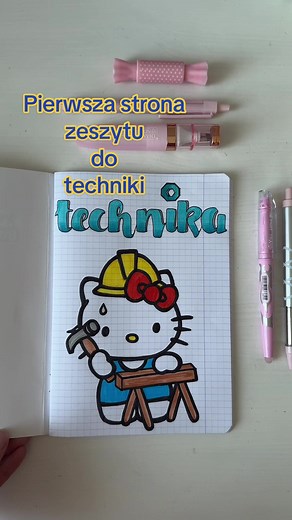 Zeszyt do techniki: Pomysły na pierwszą stronę