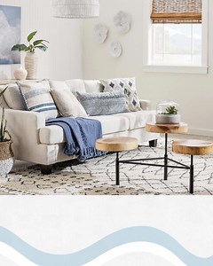 Make it Coastal. 🌊 Shop now and get Free Shipping on EVERYTHING!*: https://bit.ly/3gJ1Xx6 | Overstock