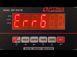 OP 901 Calibration / Err6