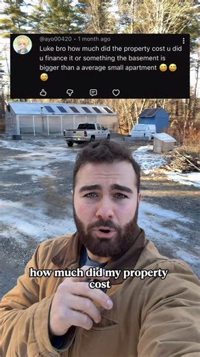 Luke Hagopian on Instagram: "Despite needing so much work and renovations, I think I got a good deal for everything that it came with in the location I got it in. New England is not the cheapest place to live housing wise, so if you’re gonna get a property that has a lot of cool stuff on it it’s either gonna be expensive or rough shape. #fish #property #house"