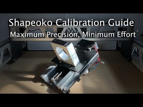 Shapeoko 3 Squaring, Tramming, and Calibration Essentials - #159