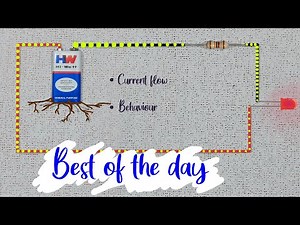 How Voltage drop, and battery works. | Animated Explanation.