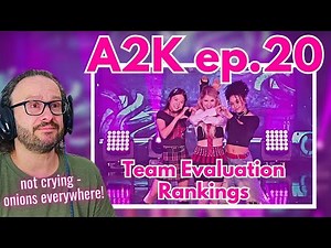 ONIONS everywhere! Reacting to A2K ep.20 "Team Evaluation Rankings"