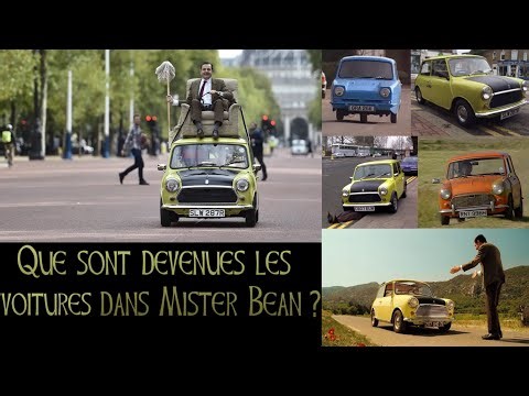Que sont devenues les voitures dans Mister Bean ?