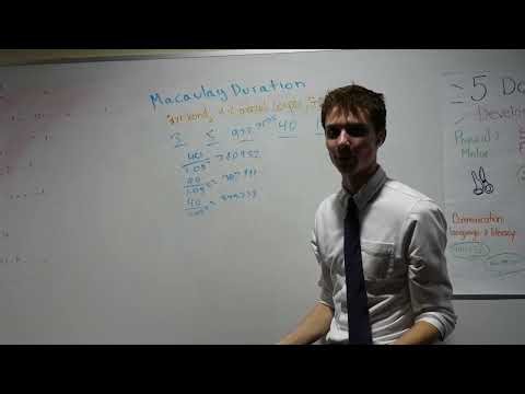 How To Find Macaulay Duration