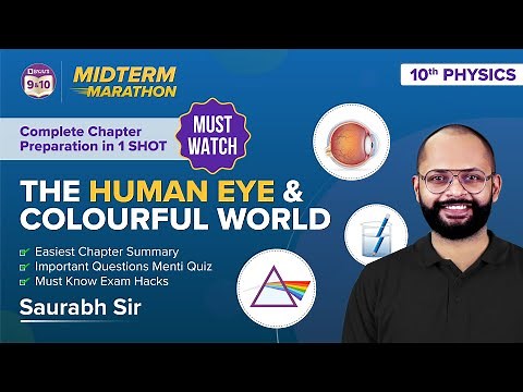 The Human Eye and Colourful World Class 10 Science (Physics) - Midterm Marathon (Theory+Questions)