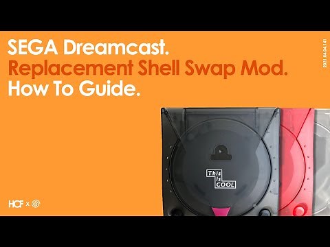 SEGA Dreamcast Replacement Shell Swap Mod | How To Guide