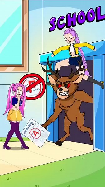 99 Nights in The Forest: HELP Rumi Find Deer After EXAM - SCAN RUN CHALLENGE #99NightsInTheForest