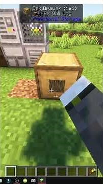 CÓMO USAR DRAWERS en MINECRAFT con Functional Storage