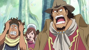 One Piece : Saga 07 - Guerre au sommet - 14 Épisode 487 : La Ténacité d'Akainu.Luffy attaqué par des poings de magma ! - streaming - VF et VOSTFR - ADN
