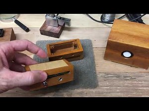Wood Boxes for Electronic Projects on the Shapeoko