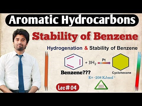 Stability of Benzene Class 12 Chemistry || Stability of Benzene on the Base of Heat of Hydrogenation