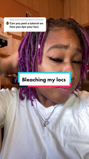 How to Dye and Bleach Dreadlocks: Loc Tutorial