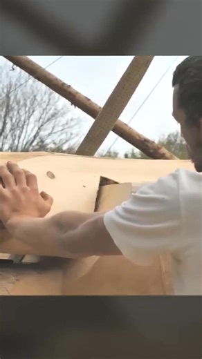 Full 180 days Build a wooden house. Part 1 #woodenhouse #usa🇺🇸 #usa #building #build #bushcraft #primitive #shelter #camping #camp #treehouse #foryou #viral | Bush Craft