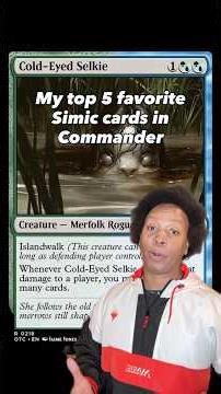 My top 5 favorite Simic cards in Commander 🐠
