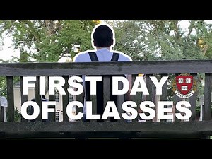 First Day of Classes at Harvard