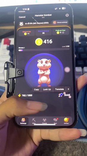 Easy Auto Clicker for Hamster Kombat Cambodia