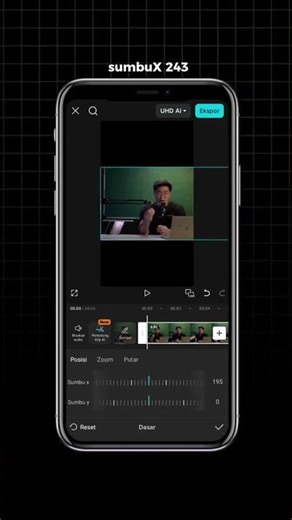 Cara bikin efek background pudar di editing clip kalian