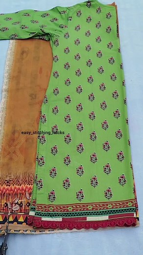 Beautiful Dress, Sleeves, and Trousers Cutting Tutorial