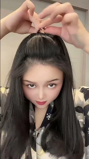 Easy Hair Puff Hairstyle Using Clip | Instant Volume Trick for Thin Hair