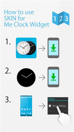 Download LED clock widget -Me Clock android on PC