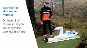 Treningstipsene fortsetter. Disse øvelsene gir deg sterke magemuskler til du skal ut i skisporet  | Visma | Facebook