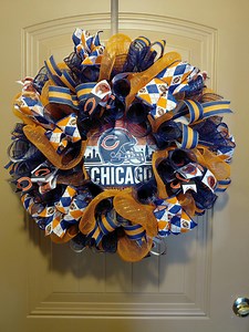 Football Wreath - Etsy
