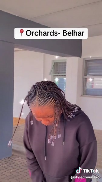 Stylish Short Beaded Braids Tutorial