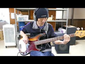 Europe The Final Countdown Bass Cover Speed 100%