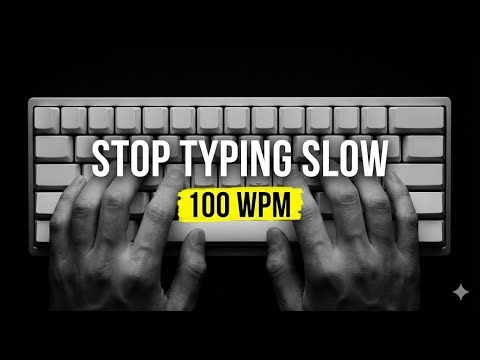 Touch Typing Tutorial: How to Reach 100 WPM