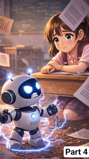 “Kya Ma’am Zuzu ko school se bahar nikal degi…?” 😳#shorts #trending #viral #animation #emotional #ai