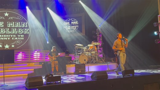 Rehearsal underway for the new show, The Man In Black - A Tribute To Johnny Cash, opening Sunday, June 2nd and running for select dates through the summer! | Legends in Concert Branson