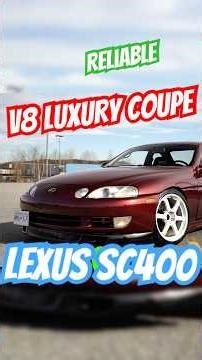 Sleeper Luxury V8 Coupe. Lexus SC400. #lexus #v8 #sc400 #toyota #cars #sportscar #carreview