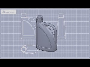 SolidWorks | Surface Modeling | Bottle