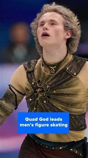 Quad God sits atop men's figure skating leaderboard after short program