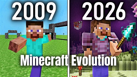 Minecraft then vs now: Evolution explained