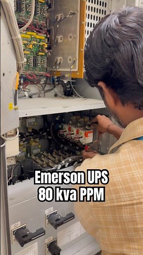 industrial-grade Emerson (Vertiv) 80kVA Uninterruptible Power Supply